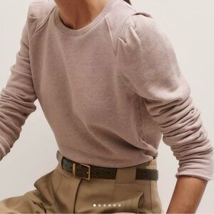 ME+EM Feminine Smoke Pink Melange Sweatshirt